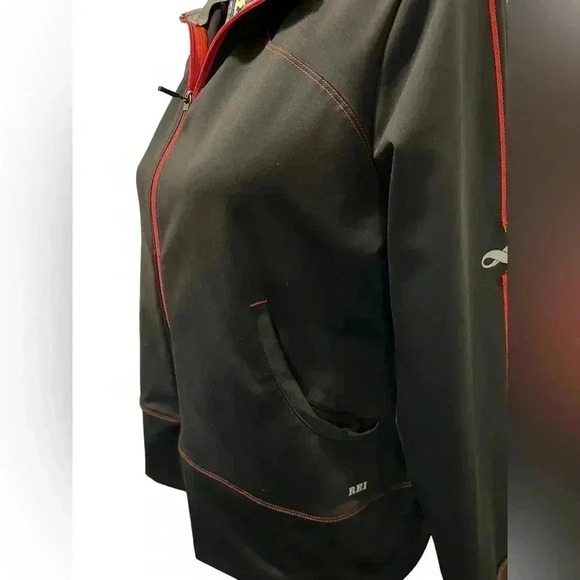 REI Jacket Women’s Size Medium Black & Red. Full Zip - Picture 4 of 12